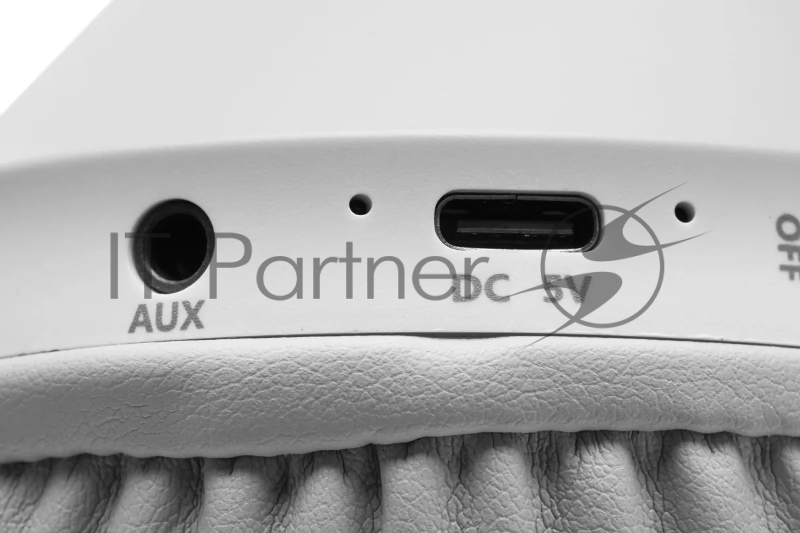 Наушники накладные A4Tech 2Drumtek BH300 белый/серый беспроводные bluetooth оголовье (BH300 GRAYISH WHITE)