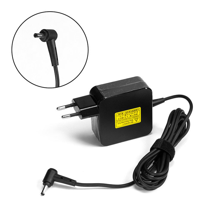 Блок питания для ультрабука Asus Zenbook UX21A, UX31A Series. 19V 2.37A (4.0x1.35 mm) 45W ADP-45AW/C, ADP-45AW/A