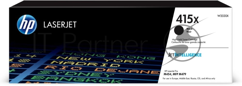 Тонер-картридж HP 415X W2030X черный для HP LJ M454/MFP M479 (7500стр.)