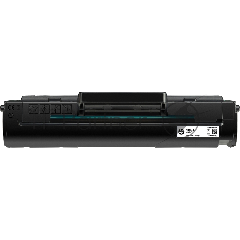 Тонер-картридж HP W1106A (HP 106A) чёрный для HP Laser 107/135/137 1000 страниц.