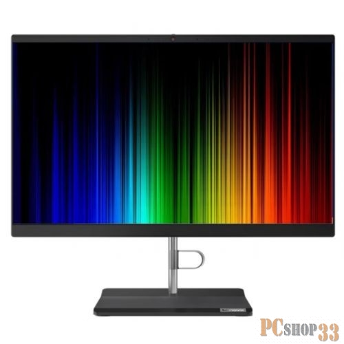 Моноблок Lenovo V30a-24IIL 23.8 Full HD i3 1005G1 (1.2) 4Gb SSD256Gb UHDG DVDRW CR noOS GbitEth WiFi BT 65W клавиатура мышь Cam черный 1920x1080