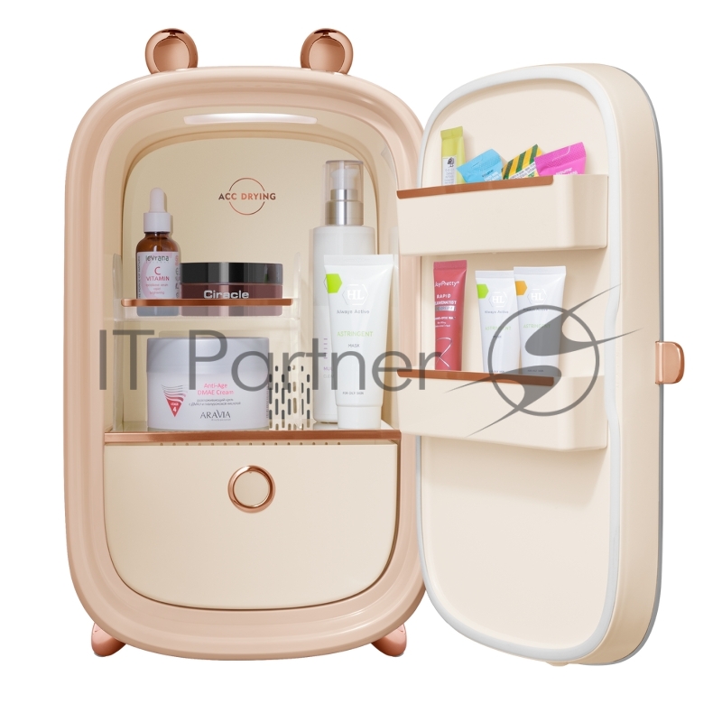 Мини-холодильник для косметики MAUNFELD MFF43W