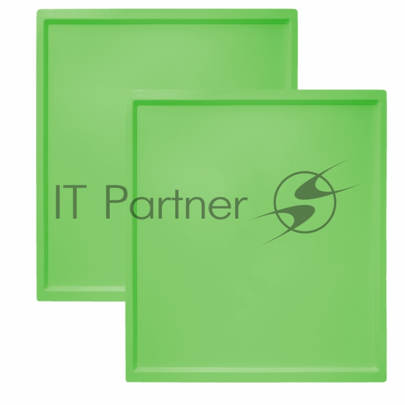 Поддон для пастилы Pullman PL-010203-2 зеленый 2шт универс. прямоугольный р-р 327х288х6,6мм