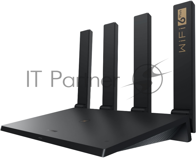 Wi-Fi маршрутизатор HUAWEI 3000MBPS WS7206 BLACK WIFI 6+ AX3 PRO