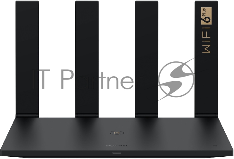 Wi-Fi маршрутизатор HUAWEI 3000MBPS WS7206 BLACK WIFI 6+ AX3 PRO