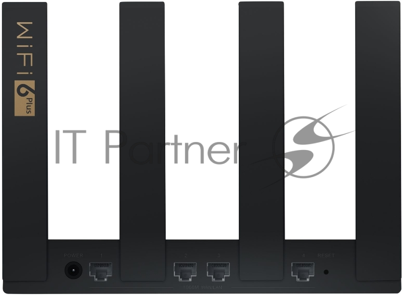 Wi-Fi маршрутизатор HUAWEI 3000MBPS WS7206 BLACK WIFI 6+ AX3 PRO