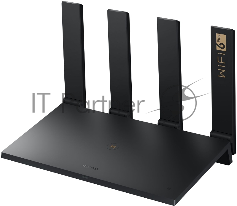 Wi-Fi маршрутизатор HUAWEI 3000MBPS WS7206 BLACK WIFI 6+ AX3 PRO