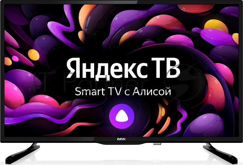 Телевизор LED BBK 31.5 32LEX-7280/TS2C Яндекс.ТВ черный HD 60Hz DVB-T2 DVB-C DVB-S2 USB WiFi Smart TV (RUS)