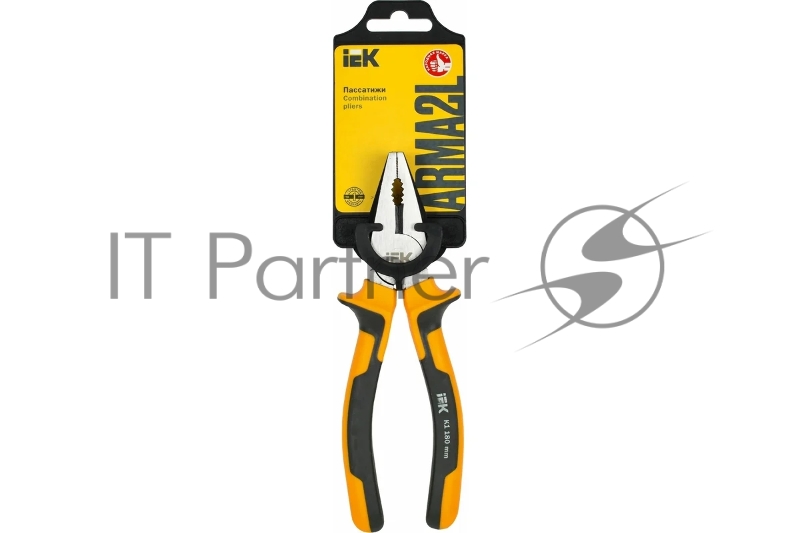 Пассатижи 180мм K1 ARMA2L 3 IEK A2L3-PL10-K1-180