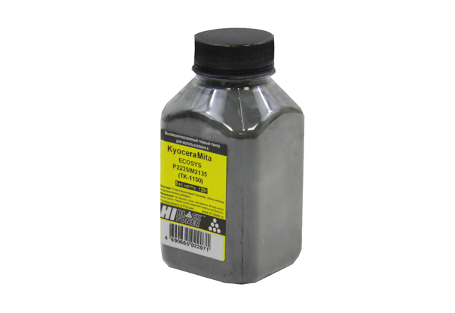 Расходные материалы Hi-Black Тонер TK-1150 для Kyocera ECOSYS P2235/M2135 Bk, 120 г, банка
