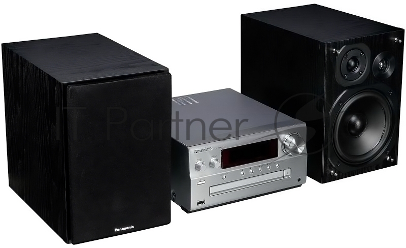 Микросистема Panasonic SC-PMX90EG-S серебристый 120Вт CD CDRW FM USB BT