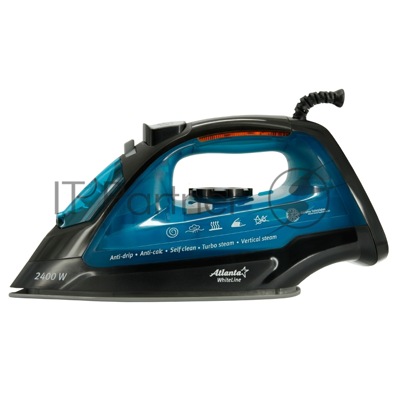 Утюг ATLANTA ATH-5538 (blue)с пароувлажнением