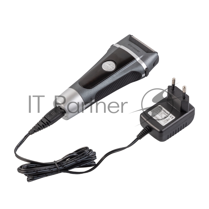 Бритва Endever Sven-966, аккумуляторная, сухое и влажное бритье, сетчатая бритва, время непрерывной работы 65 минут, LED