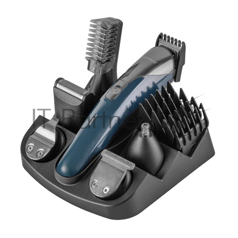 Машинка для стрижки волос Endever Sven-988, Аккумуляторная, 6 насадок для стрижки в комплекте