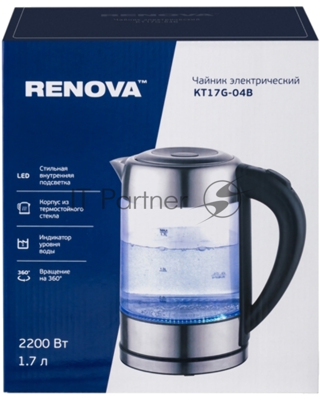 Чайник RENOVA KT17G-04B