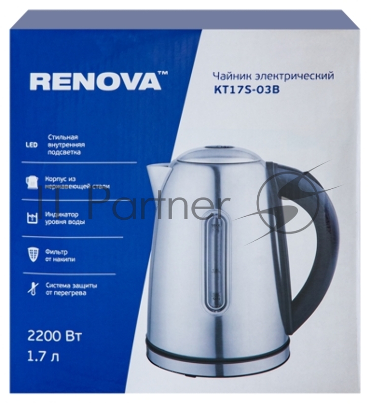 Чайник RENOVA KT17S-03B