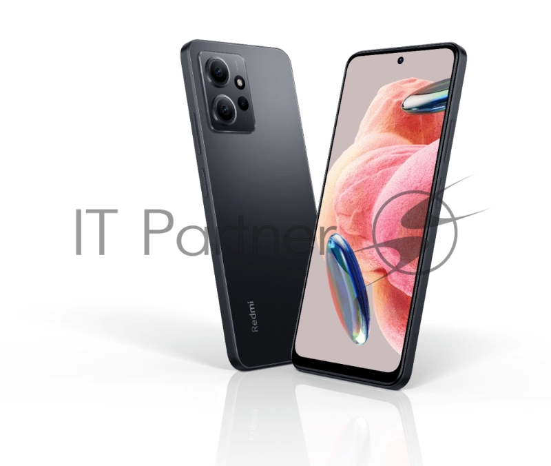 Смартфон Xiaomi Redmi Note 12 6/128Gb Onyx Gray MZB0E0FRU (46815)