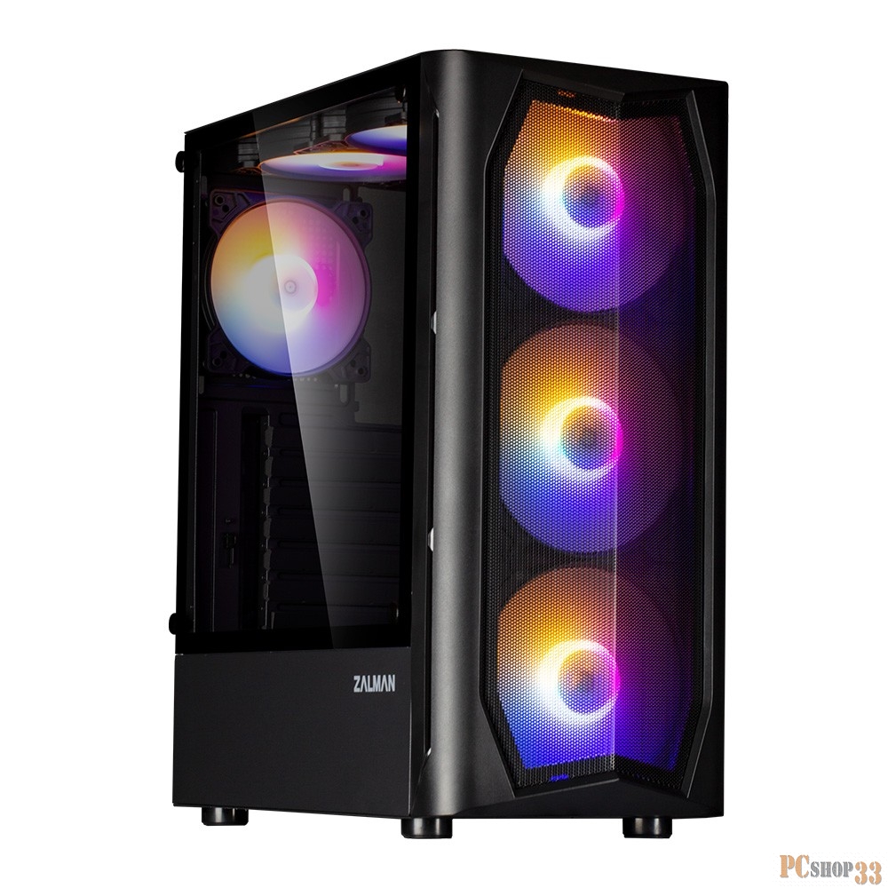 Корпус MidiTower Zalman N4 Rev.1 (без БП) Black