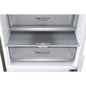 Холодильник LG GC-F459SMUM серебристый (двухкамерный)