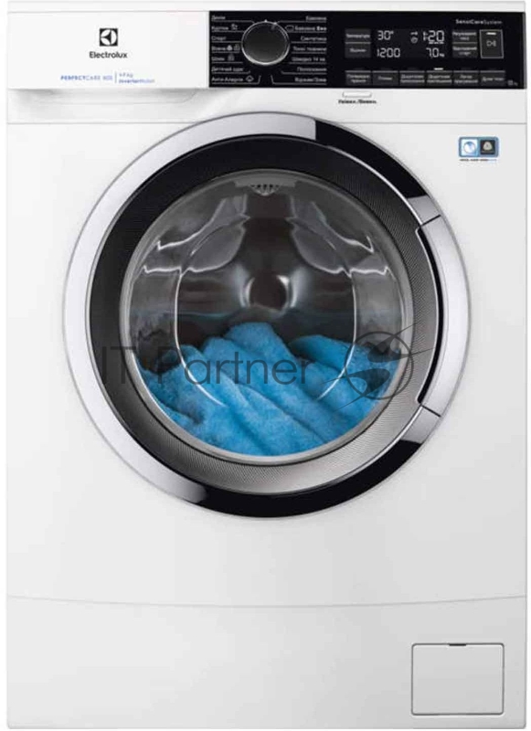 Стиральная машина Electrolux EW6N227C пан.англ. класс: C загр.фронтальная макс.:7кг белый