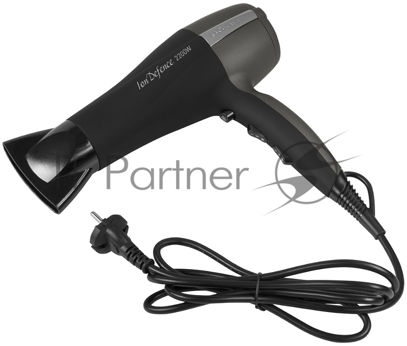 Фен Polaris PHD 2245Ti 2200Вт серый/черный