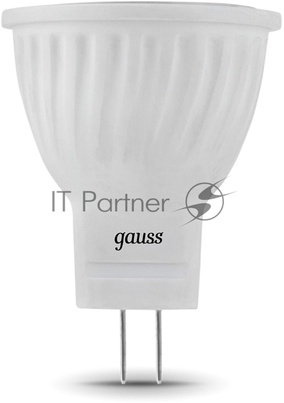 Лампа светодиодная Gauss 132517303 3Вт цок.:GU4 рефлек. 220B 6500K св.свеч.бел.хол. (упак.:10шт)