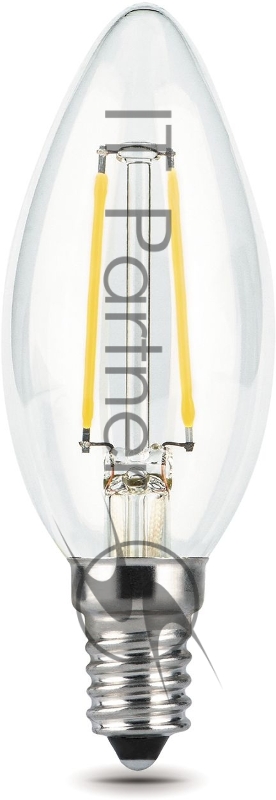 Лампа филам. Gauss 5Вт цок.:E14 свеча 220B 4100K св.свеч.бел.ней. C37 (упак.:10шт) (103801205)