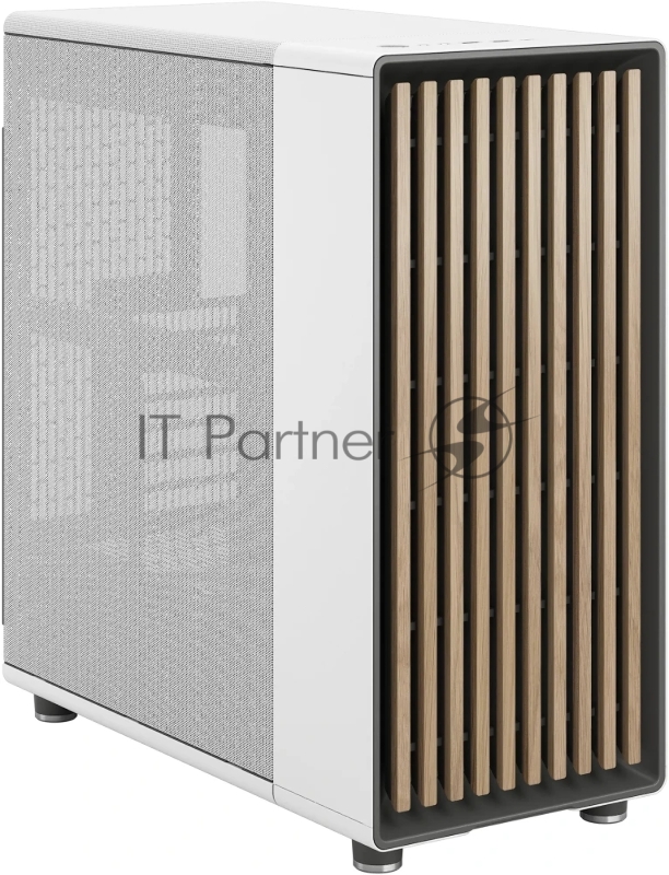 Корпус Fractal Design North Chalk белый без БП mATX 3x120mm 2xUSB3.0 1xUSB3.1 audio bott PSU