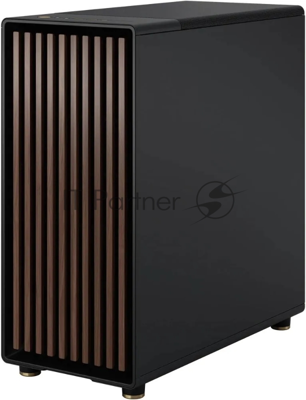 Корпус Fractal Design North Charcoal черный без БП mATX 3x120mm 2xUSB3.0 1xUSB3.1 audio bott PSU