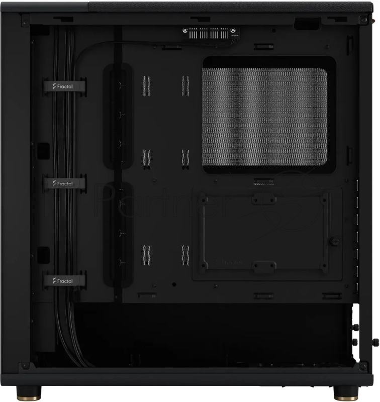 Корпус Fractal Design North Charcoal черный без БП mATX 3x120mm 2xUSB3.0 1xUSB3.1 audio bott PSU