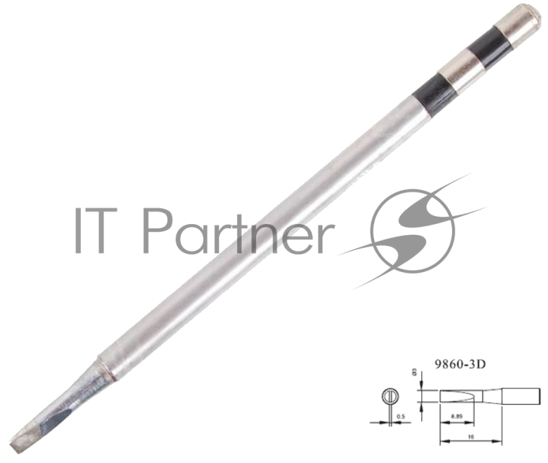 Жало для паяльника Quick 9860-3D