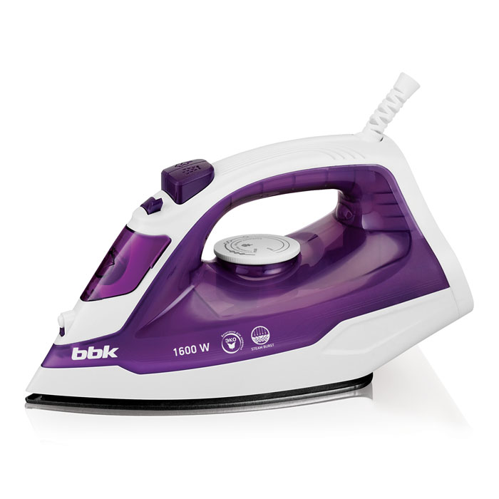 Утюг BBK ISE-1601 сиреневый