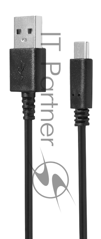 Кабель SunWind USB (m)-micro USB (m) 1м черный