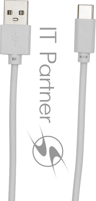 Кабель SunWind USB (m)-USB Type-C (m) 1м белый блистер