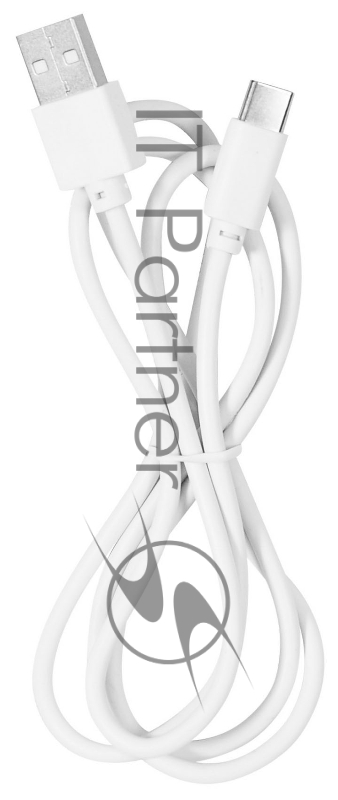 Кабель SunWind USB (m)-USB Type-C (m) 1м белый блистер