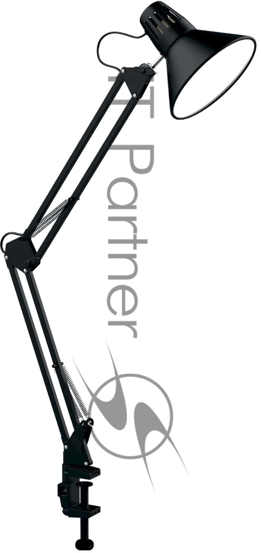 Светильник Gauss GT0012 настольный на струбцине E27 черный 60Вт