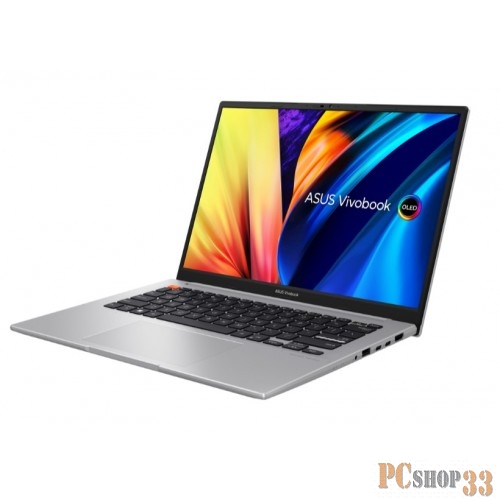 Ноутбук Asus 90NB0WH1-M00370 VivoBook S M3402RA-KM081 14 WQXGA+ (2880 x 1800) OLED 90Hz/AMD Ryzen 7 6800H 3,2Ghz Octa/16GB/1TB SSD/Integrated/Wi-Fi 6/BT5.0/720P HD Camera/BKLT/FPR/NoOS/1Y/Grey