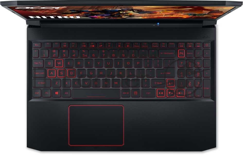 Ноутбук Acer Nitro 5 AN515-55-795H Core i7 10750H 8Gb SSD512Gb NVIDIA GeForce RTX 3050 4Gb 15.6 IPS FHD (1920x1080) Eshell black WiFi BT Cam (NH.QB0ER.004)