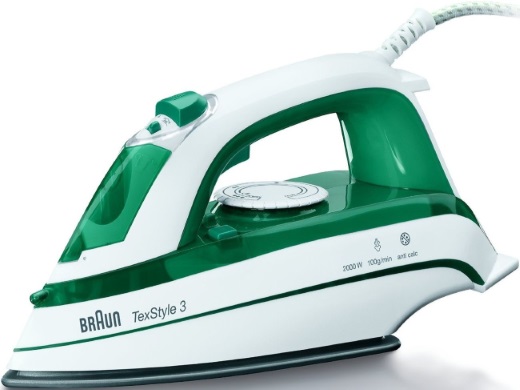 Утюг Braun TS345 2000Вт зеленый/белый