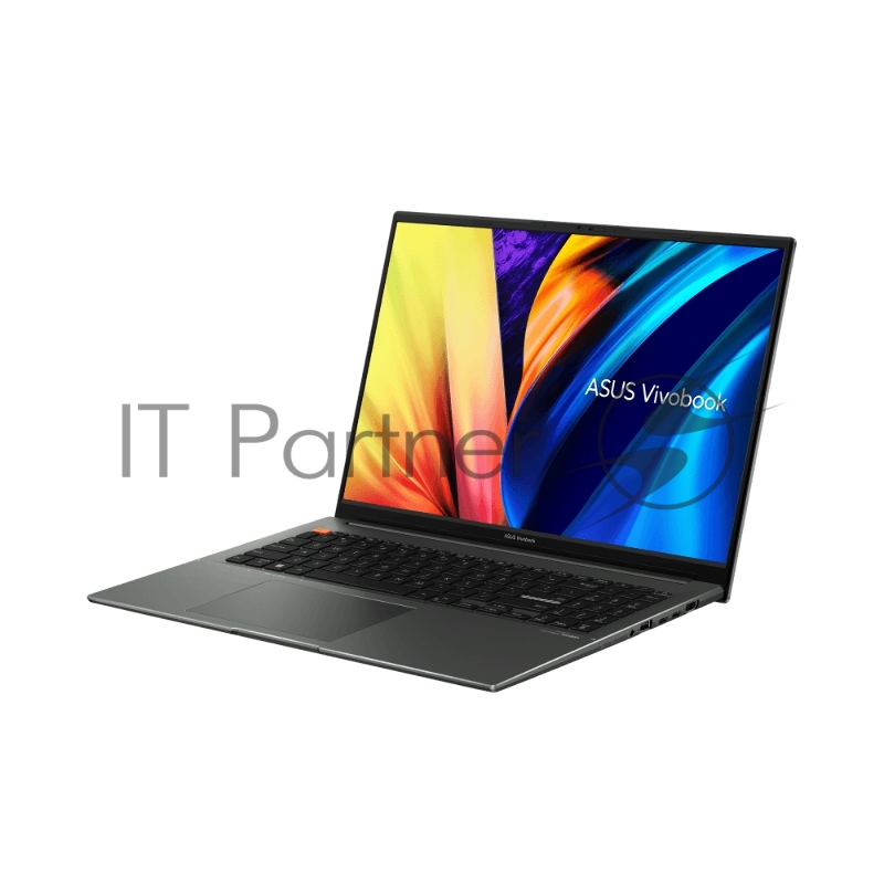 Ноутбук Asus 90NB0XW1-M00440 VivoBook S M5602QA-KV103W 16 WQXGA(2560x1600) IPS 120Hz/AMD Ryzen 5 5600H 3,3Ghz Hexa/16GB/512GB/Integrated/Wi- 6/BT5.0/1080P FHD Camera/BKLT/FPR/Windows 11 Home/1Y/Black