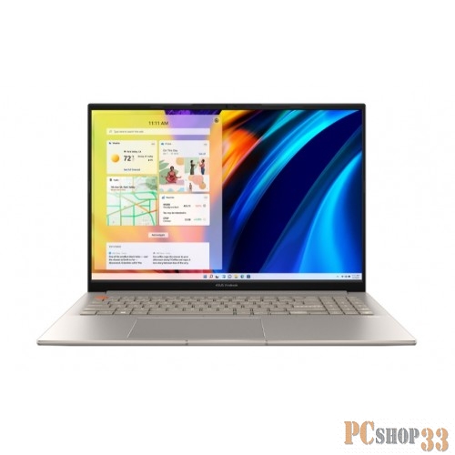 Ноутбук Asus 90NB0XW2-M00460 VivoBook S M5602QA-KV105W 16 WQXGA(2560x1600) IPS 120Hz/AMD Ryzen 7 5800H 3,2Ghz Octa/16GB/1TB SSD/Integrated/Wi-Fi 6/BT5.0/1080P FHD Camera/BKLT/FPR/Windows 11 Home/1Y/Grey