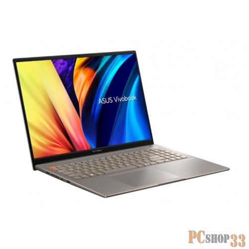 Ноутбук Asus 90NB0XW2-M00460 VivoBook S M5602QA-KV105W 16 WQXGA(2560x1600) IPS 120Hz/AMD Ryzen 7 5800H 3,2Ghz Octa/16GB/1TB SSD/Integrated/Wi-Fi 6/BT5.0/1080P FHD Camera/BKLT/FPR/Windows 11 Home/1Y/Grey