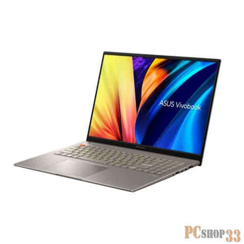 Ноутбук Asus 90NB0XW2-M00460 VivoBook S M5602QA-KV105W 16 WQXGA(2560x1600) IPS 120Hz/AMD Ryzen 7 5800H 3,2Ghz Octa/16GB/1TB SSD/Integrated/Wi-Fi 6/BT5.0/1080P FHD Camera/BKLT/FPR/Windows 11 Home/1Y/Grey