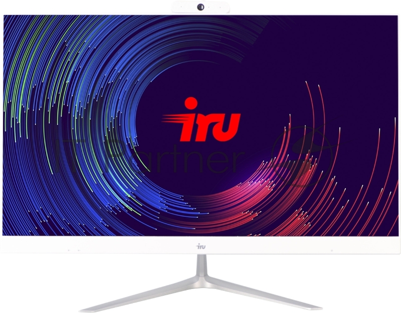 Моноблок IRU Office 23IBWP 23.8 Full HD i3 5005U (2) 8Gb SSD256Gb HDG5500 Free DOS GbitEth WiFi BT 60W Cam белый 1920x1080