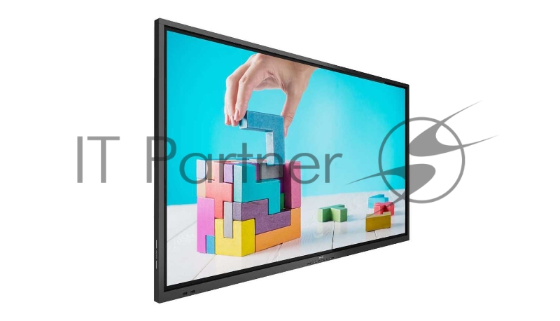 Дисплей Touch E-Line 65, режим работы 18/7UHD, Android 8, HE-IR 20 points, OPS, 2x passive stylus