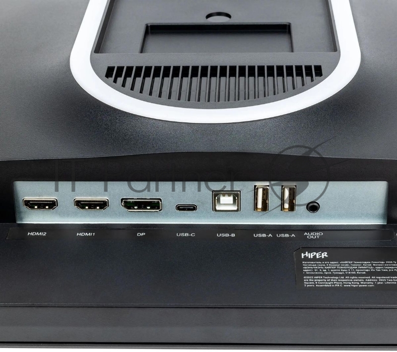 Монитор Hiper 28 JM28EUI IPS 3840x2160 144Hz FreeSync 350cd/m2 16:9