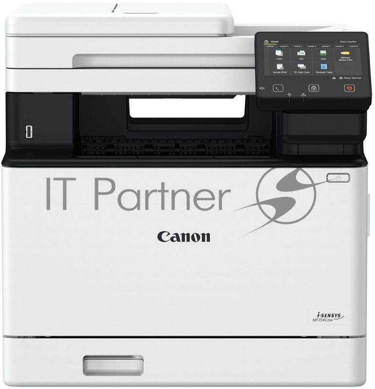 МФУ лазерный Canon i-Sensys Colour MF754Cdw (5455C009) A4 Duplex WiFi белый/черный