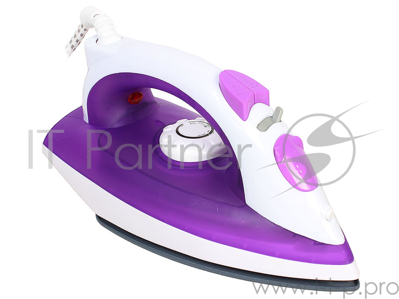 Утюг Endever Skysteam-713 1800Вт белый/фиолетовый