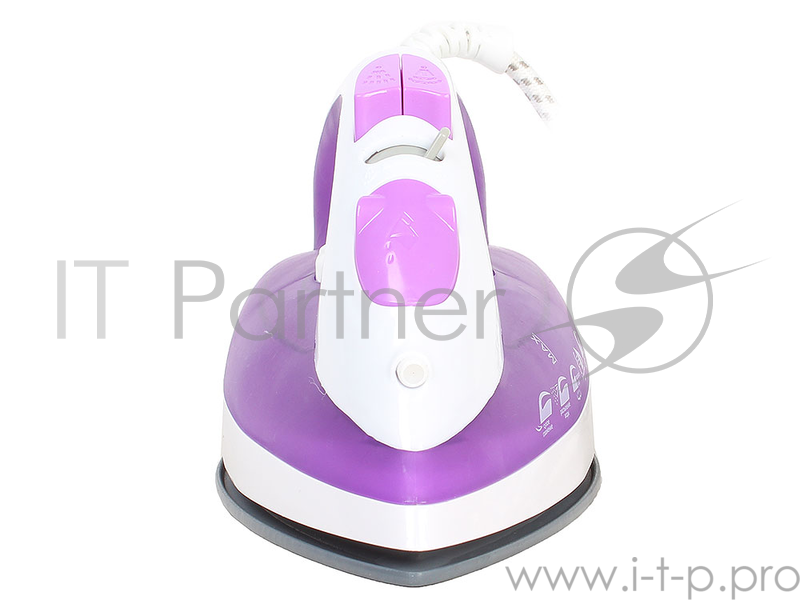 Утюг Endever Skysteam-713 1800Вт белый/фиолетовый