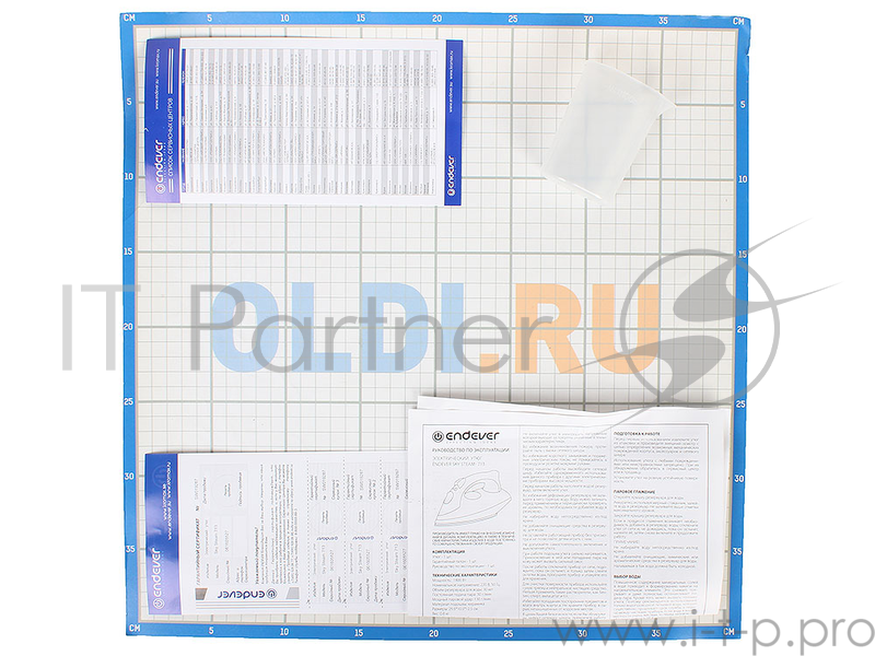 Утюг Endever Skysteam-713 1800Вт белый/фиолетовый